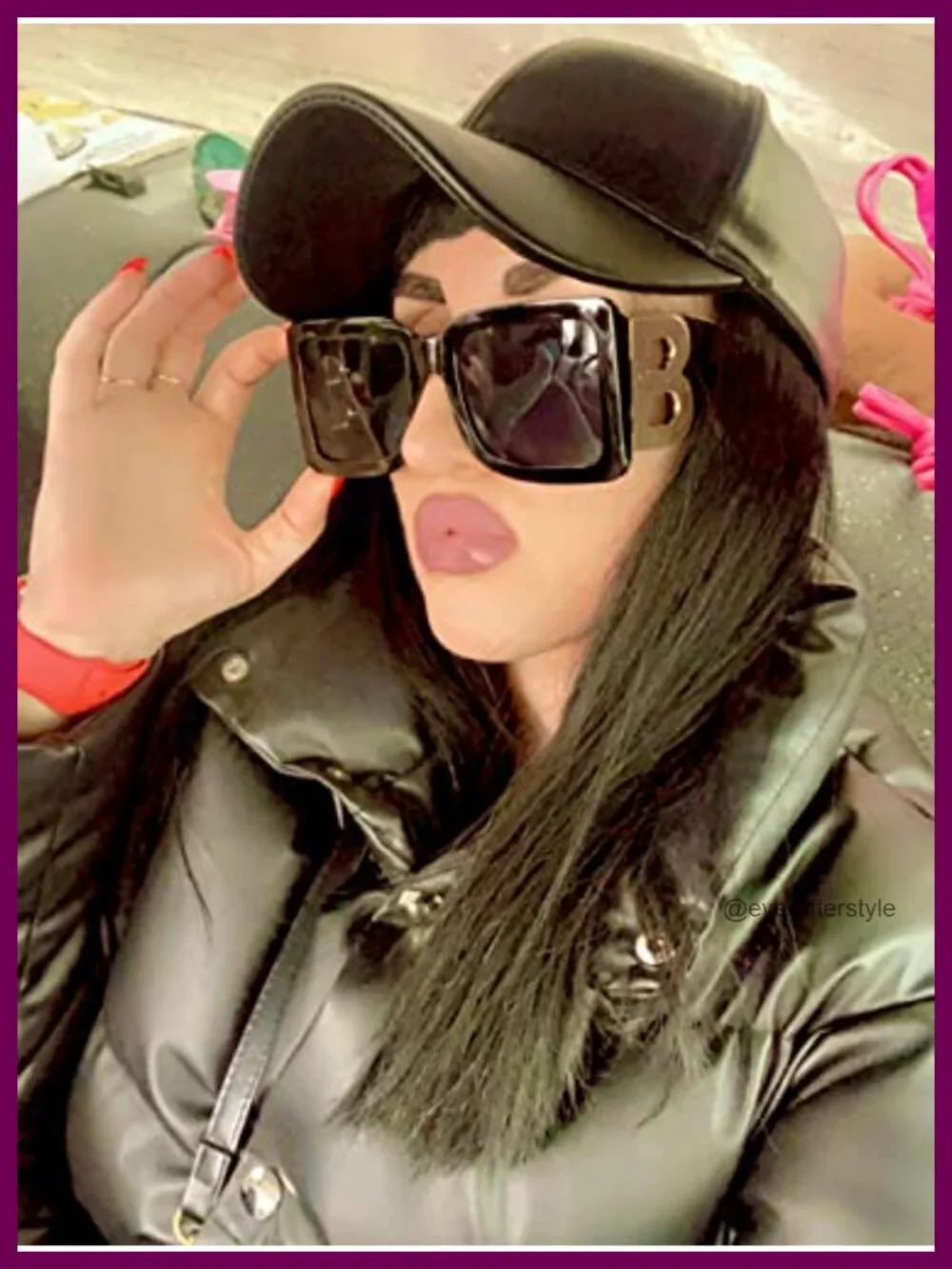 Large Square Sunglasses for Women UV400 Protection Oversized Frame